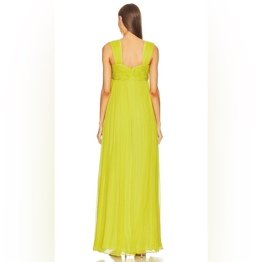 Alexis | Bosnia Dress — Cider (Chartreuse) - Picture 4 of 8